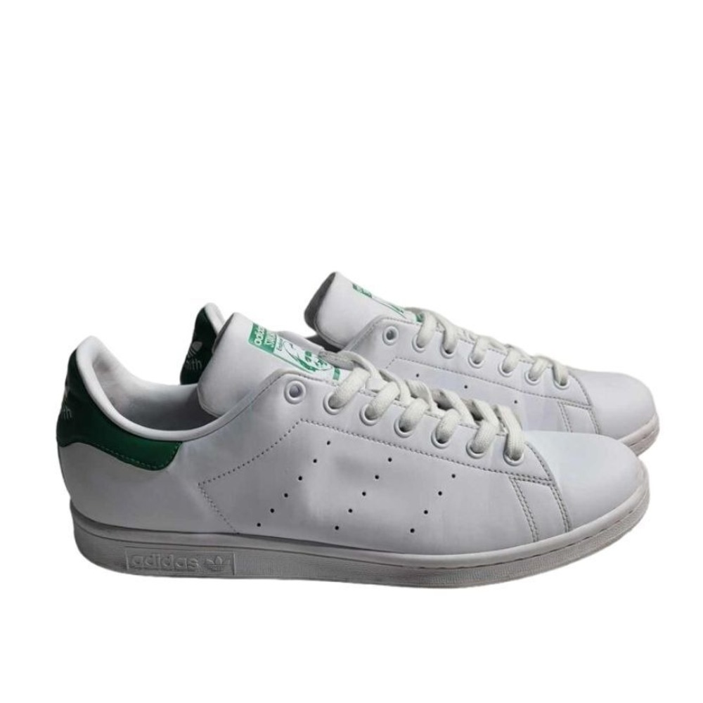 Adidas‎ Originals Stan Smith Prime White Green Women's 12 Sneakers